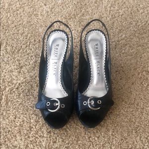 Women’s White House Black Market sling back heels